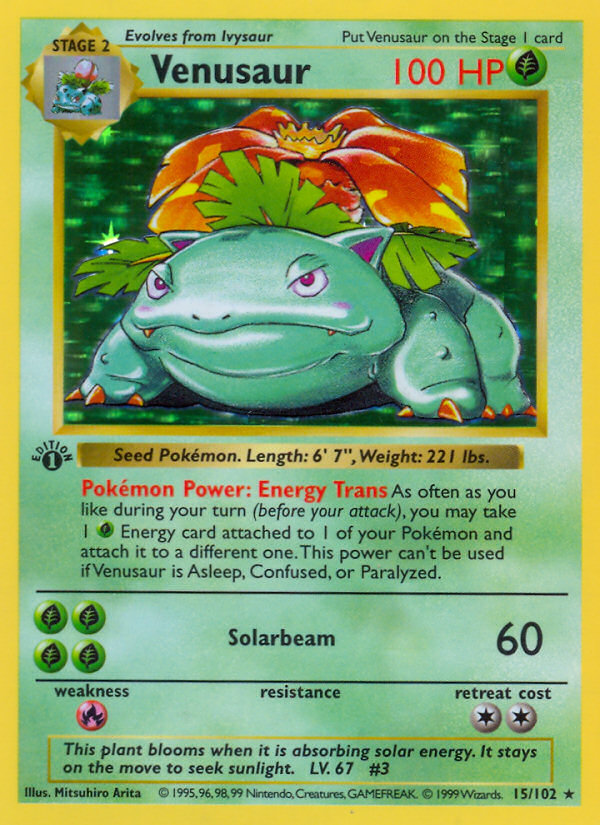 Venusaur · Base Set